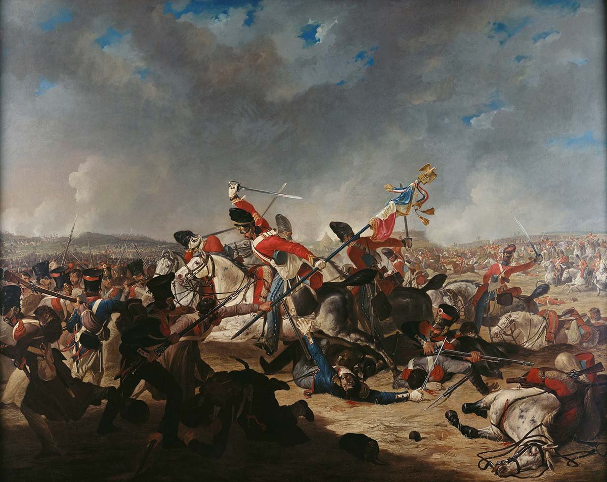 The Battle of Waterloo - Denis Dighton